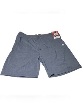 Men's Athletic Slate Gray Performance Drawstring Shorts. Size XL
